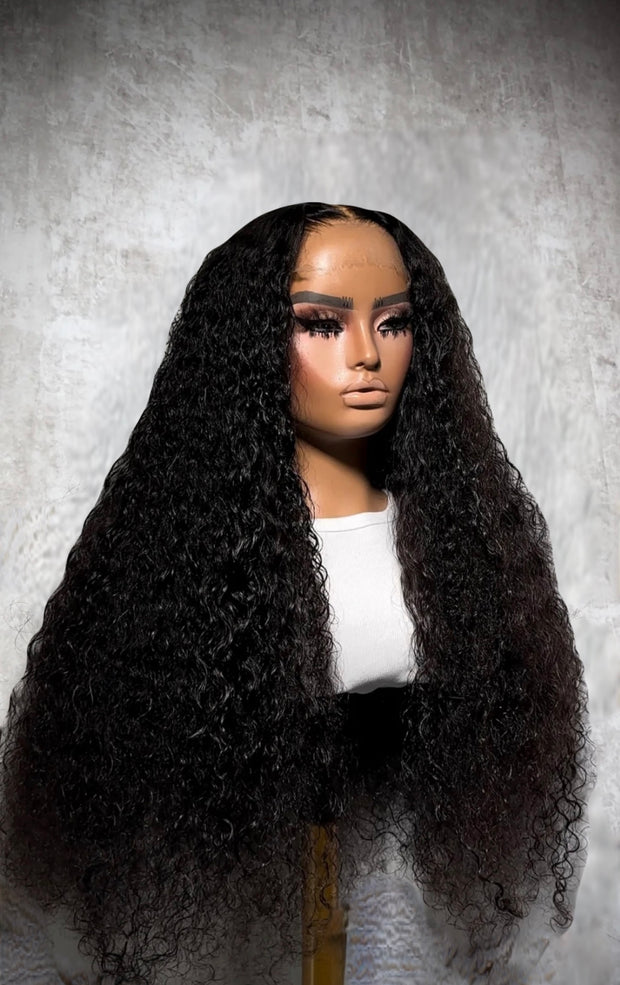 13x6 HD WIG BLACK SPANISH CURLY